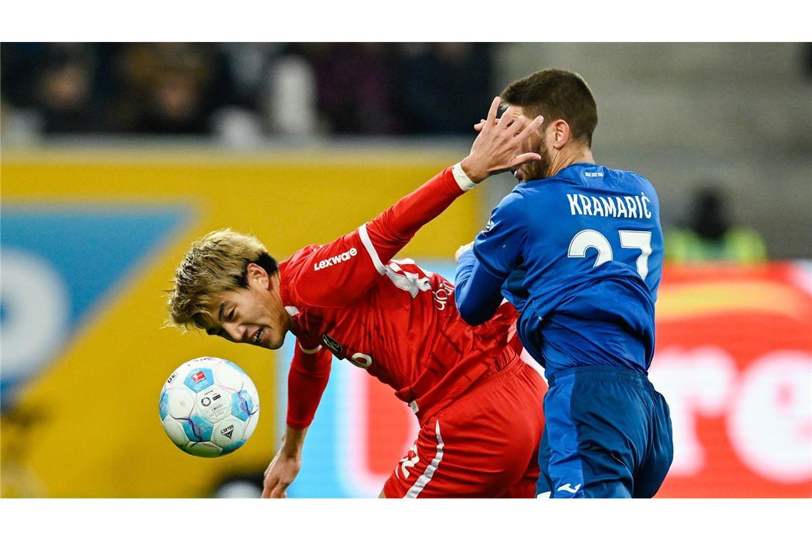 1:1 im Landesduell: Beim Spiel zwischen Freiburg und Hoffenheim gab es keinen Sieger.