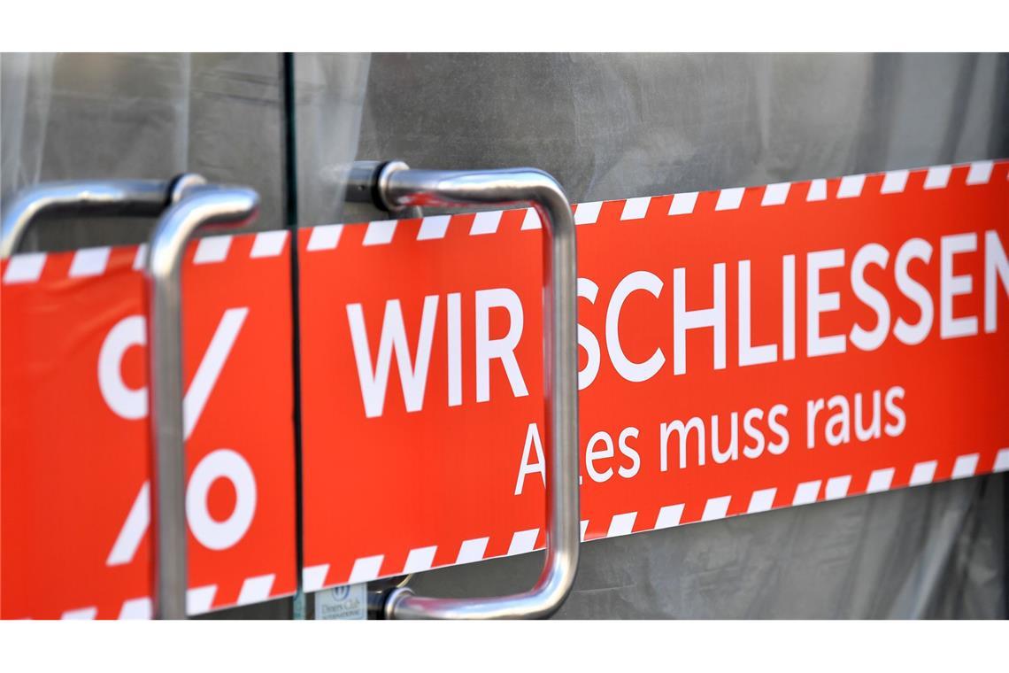 2024 stiegen die angemeldeten Insolvenzverfahren in Deutschland auf 16,8 Prozent. (Symbolbild)