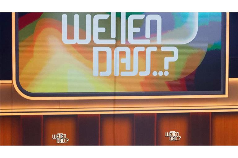 2025 wird es keine Neuauflage von "Wetten, dass..?" geben.