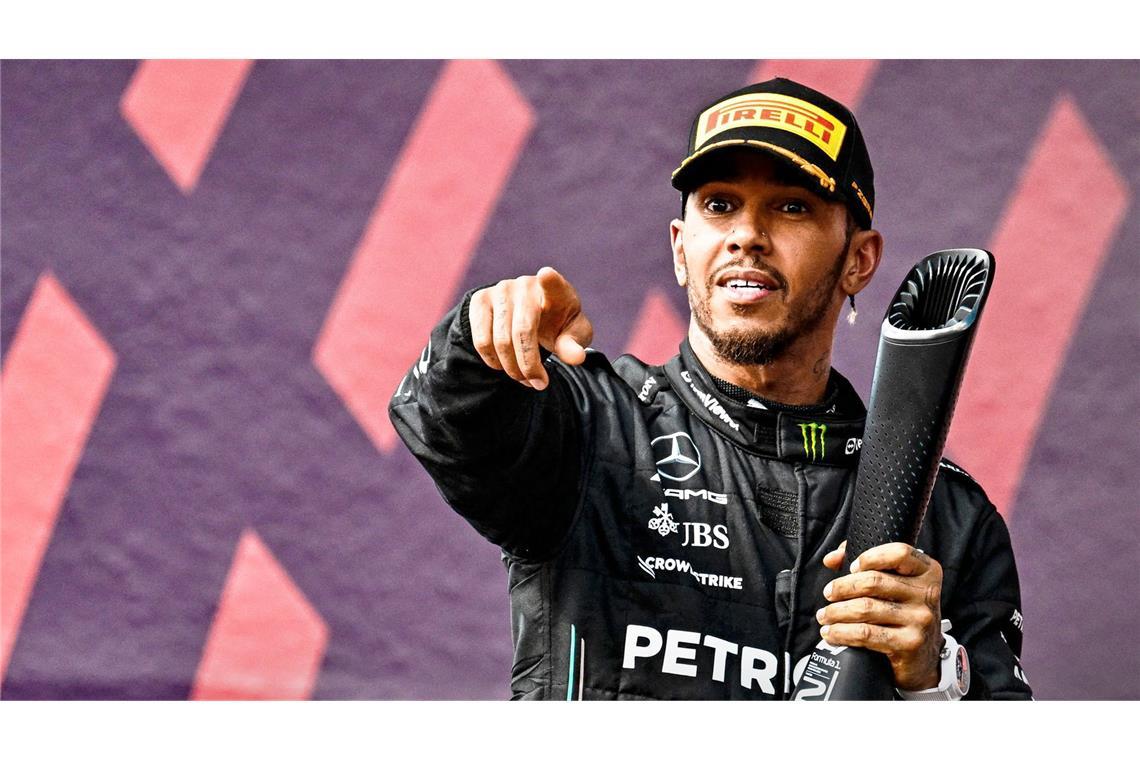 Abschied: Lewis Hamilton trägt bald nur noch Rot.