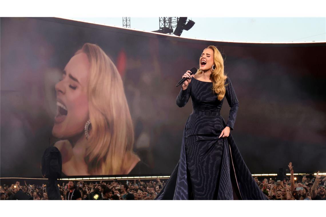 Adele hat ihr letztes Konzert in München gegeben.