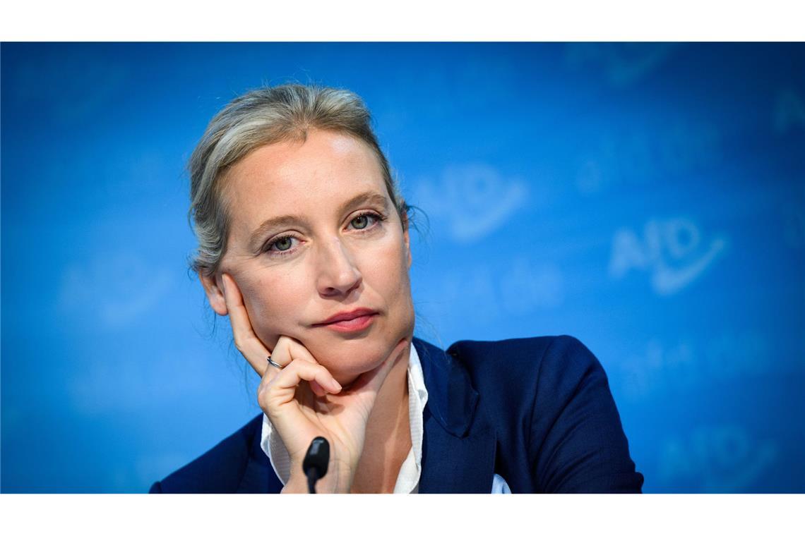 AfD-Chefin Alice Weidel