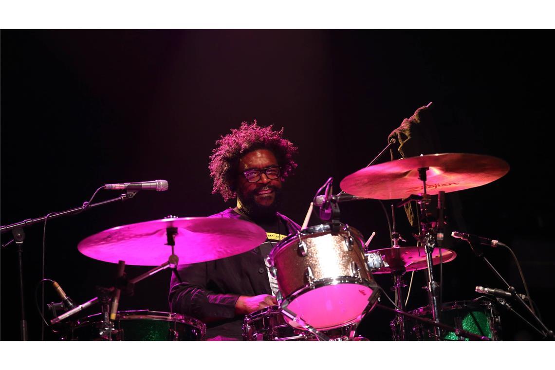 Ahmir Khalib Thompson alias Questlove von der Band The Roots bei einem Konzert in der Uber Eats Music Hall in Berlin