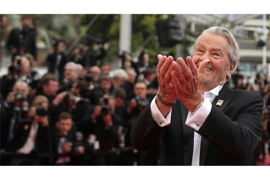 Alain Delon bei der Premiere des Films "A Hidden Life" im Jahr 2019 (Foto - Archiv)