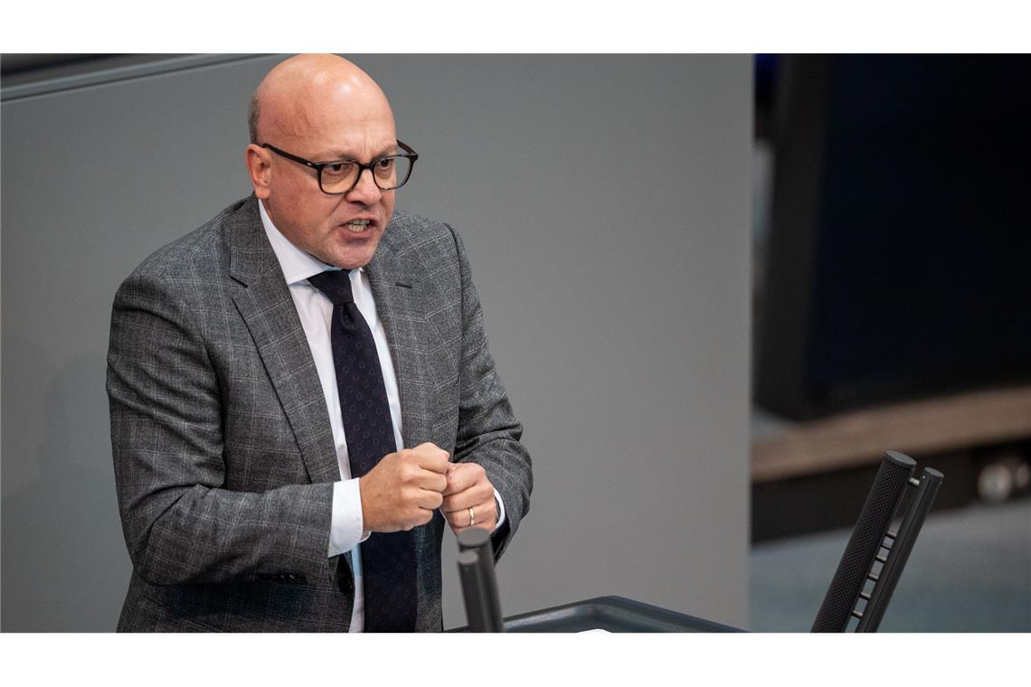 Alexander Throm (CDU) ist innenpolitischer Sprecher der Unionsfraktion. (Archivbild)