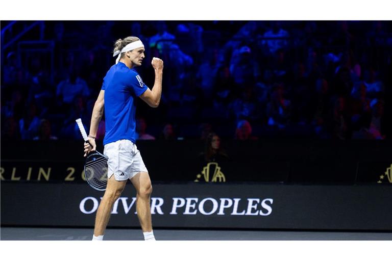 Alexander Zverev hatte nach dem Laver Cup in Berlin eine kurze Turnierpause eingelegt.