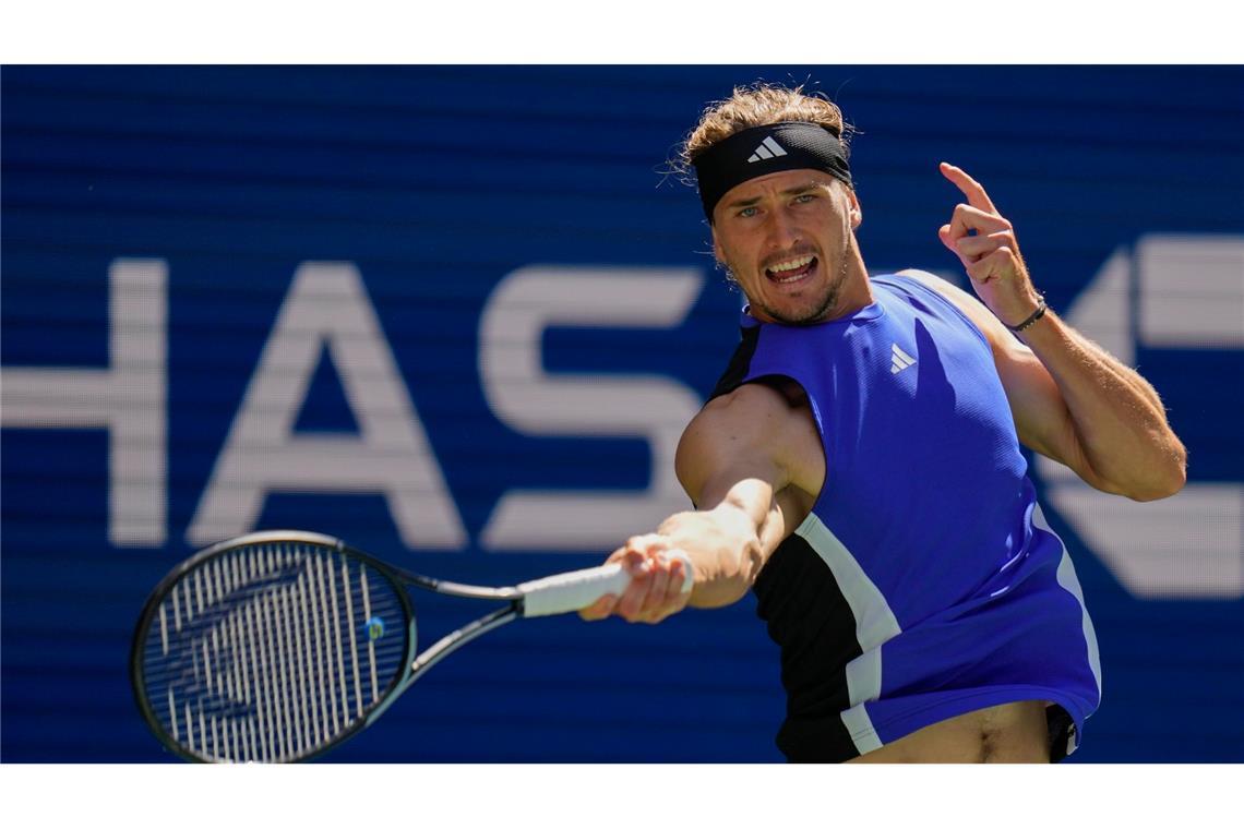 Alexander Zverev scheitert bei den US Open im Viertelfinale.