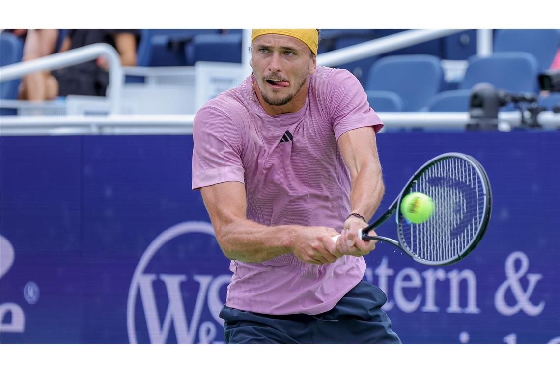 Alexander Zverev trifft im Halbfinale in Cincinnati auf Jannik Sinner.