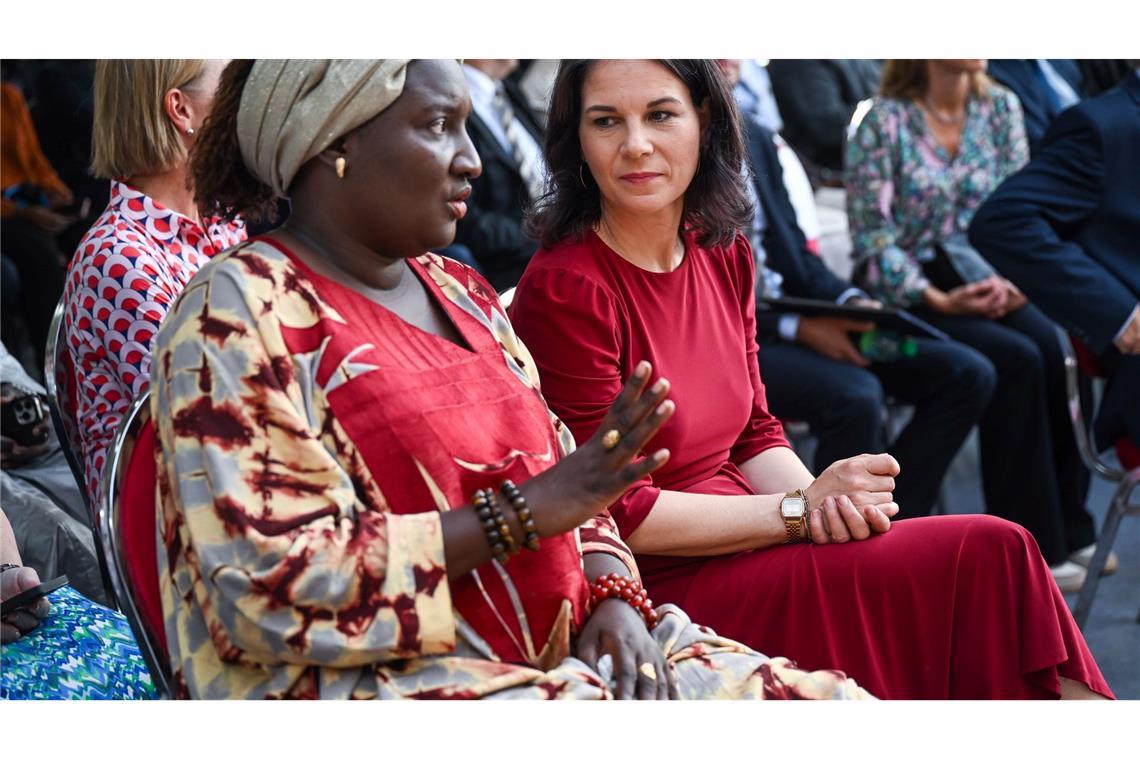 Als Außenministerin war Baerbock ständig auf Achse - hier im Senegal. (Archivbild)