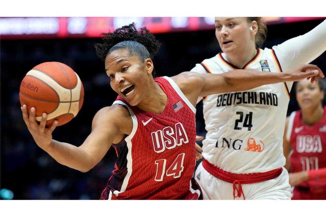 Alyssa Thomas und die US-Frauen sind Topfavorit auf Gold.