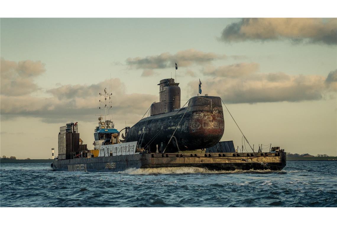 Am 29.04.2023 fährt das U-Boot ein letztes mal durch die Nordsee.