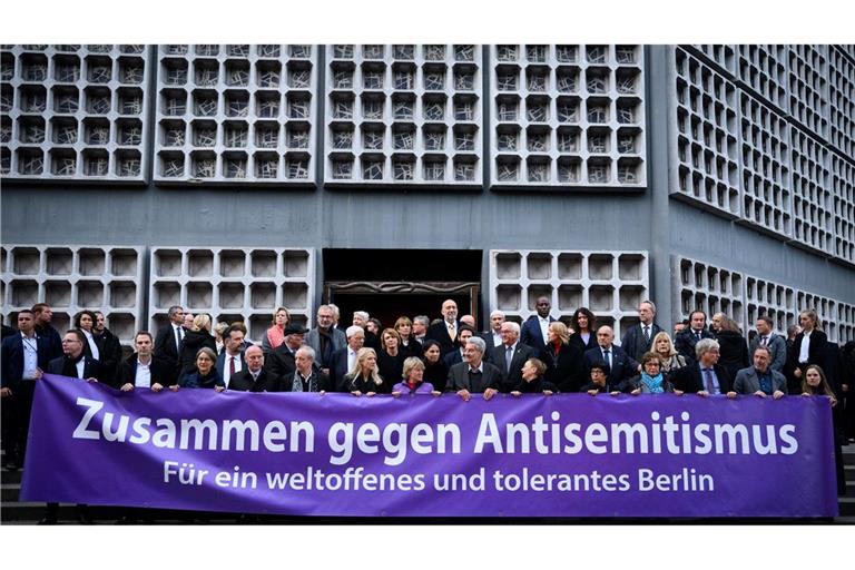 Am Jahrestag des Hamas-Überfalls in Israel gab es in Berlin eine Gedenkveranstaltung. (Archivbild)