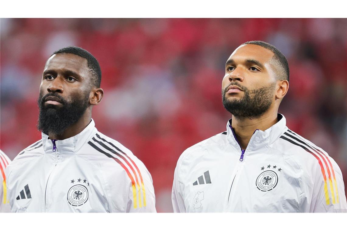 Antonio Rüdiger (l.) und Jonathan Tah (r.) sind Garanten des Aufschwungs der Nationalmannschaft in diesem Jahr.