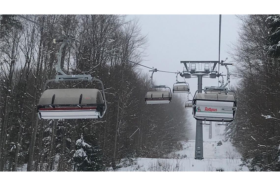 Archivbild: Die Herzogenhornbahn am Feldberg im Schwarzwald am 10. Januar 2019.