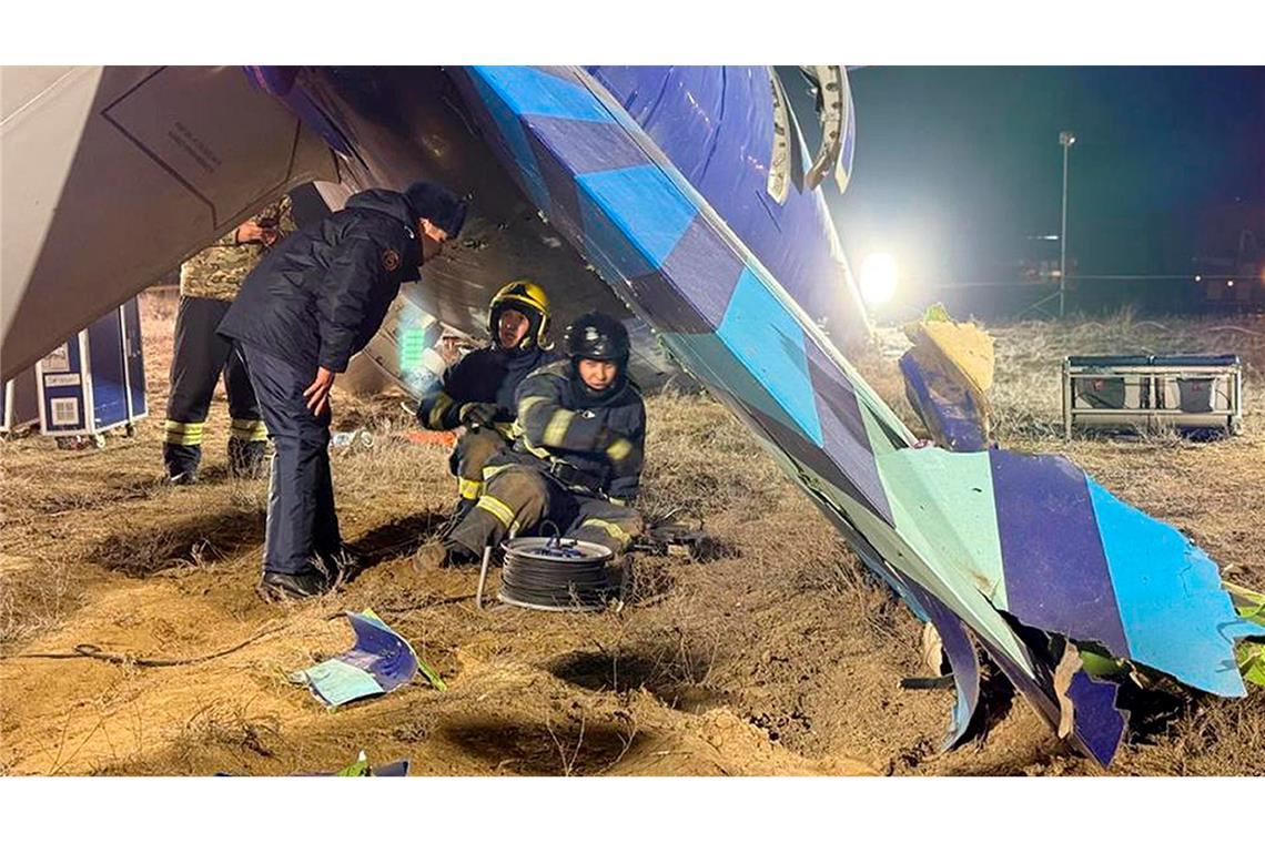 Aserbaidschan sprach nach dem Absturz vom Einsatz einer Waffe gegen das Passagierflugzeug. (Archivbild)