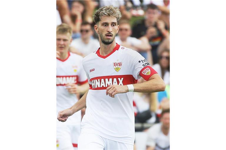 Atakan Karazor führt den VfB an.