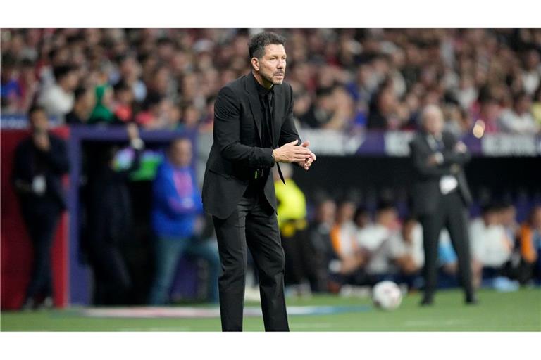 Atléticos Trainer Diego Simeone stichelt gegen seinen ehemaligen Torwart.