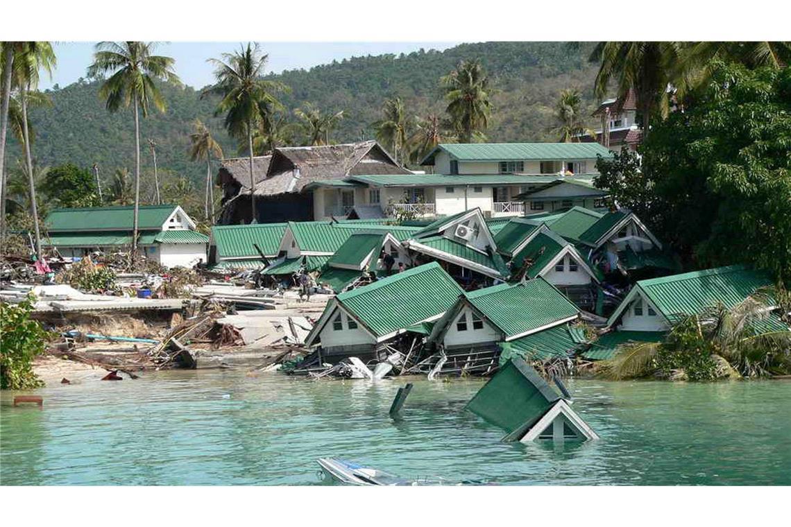 Auch auf thailändischen Inseln wie Koh Phi Phi hatte der Tsunami katastrophale Folgen. (Archivbild)