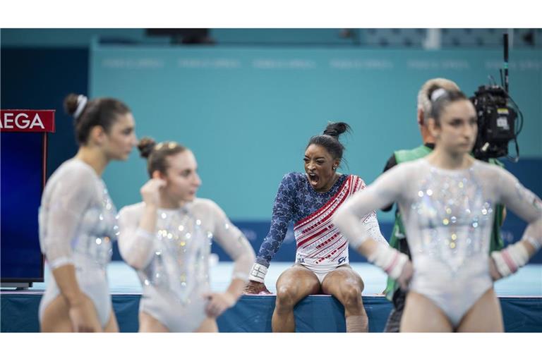 Auch Turn-Superstar Simone Biles braucht bei den Sommerspielen ihren Schlaf.