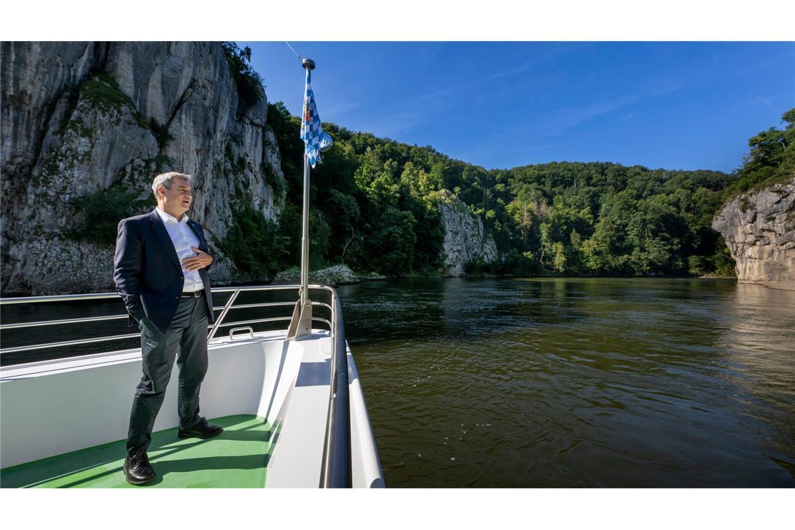 Auch wenn die Donau nun wieder ruhig daher plätschert, entlang des Flusses sorgt Hochwasser immer wieder für Probleme.