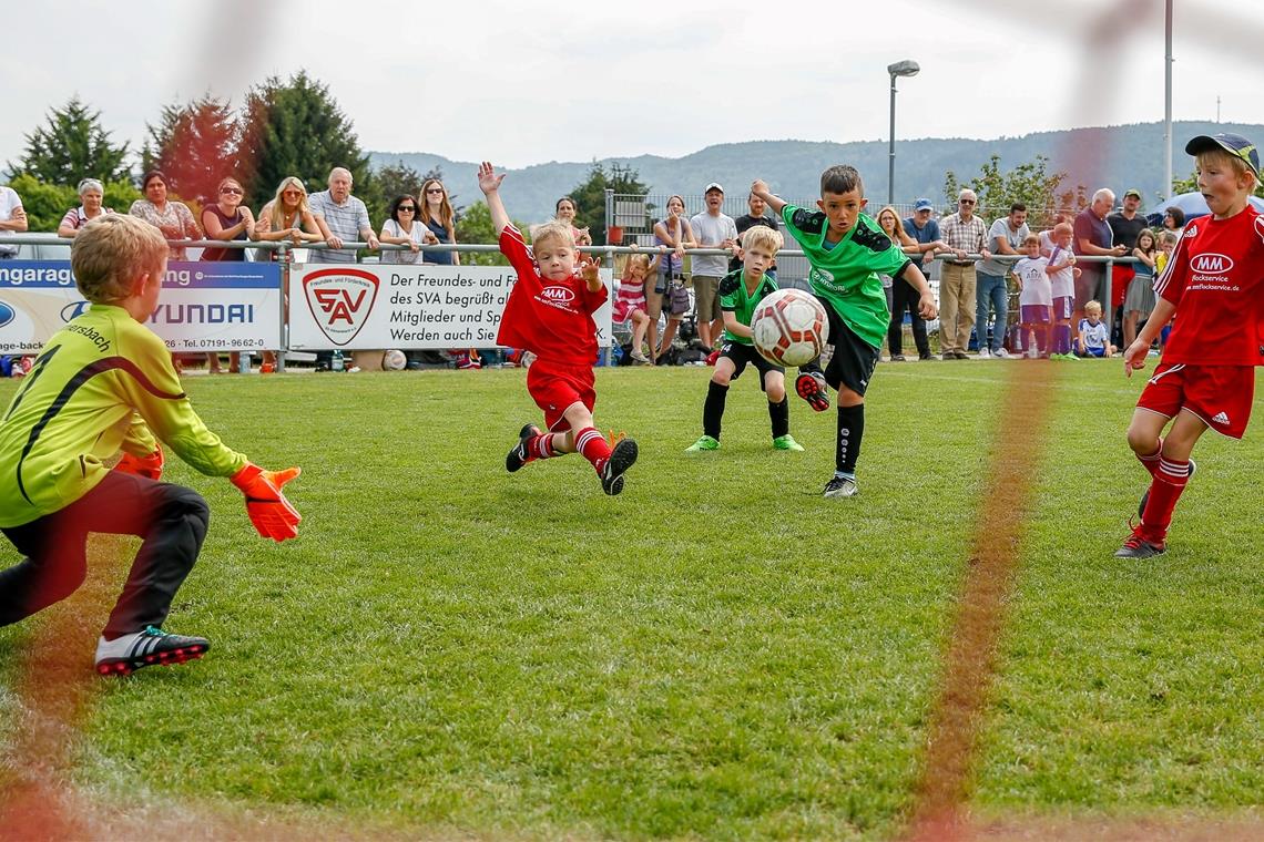 Auf Spiel, Spaß und kernige Torschüsse muss der Fußballnachwuchs nunmehr seit gut eineinhalb Jahren fast durchgängig verzichten. Nun soll es für die E- und F-Jugendteams der Region Anfang September wieder auf den Platz zurückgehen. Beim Neustart wollen unsere Zeitung und vier Partnervereine allen Klubs mit Vorbereitungsturnieren wichtige Hilfestellung geben. Foto: A. Becher