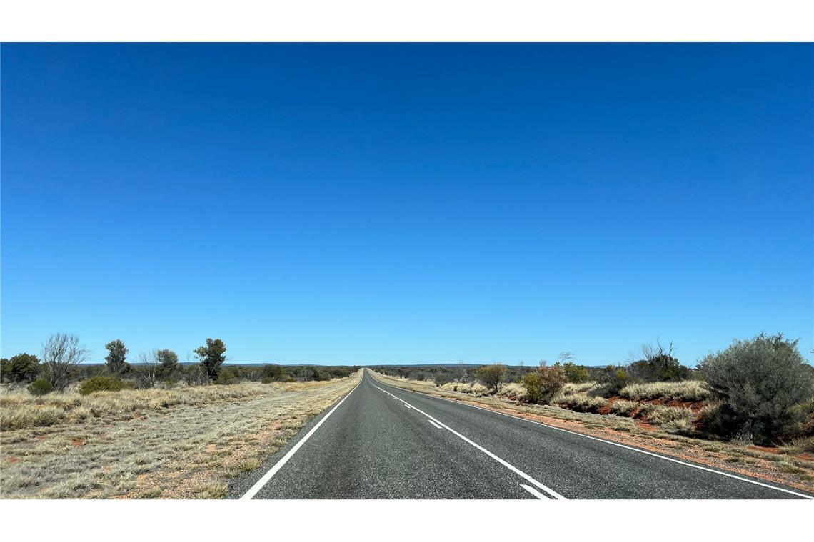 Australien ist in weiten Teilen extrem dünn besiedelt.