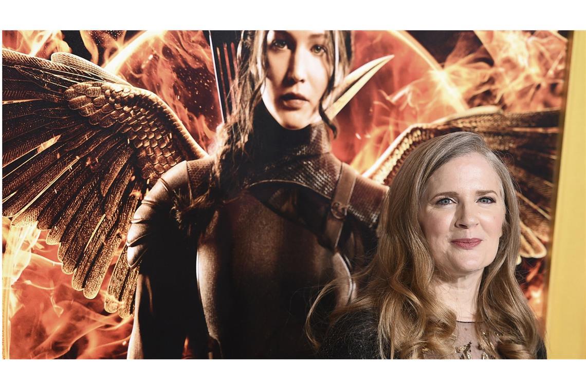 Autorin Suzanne Collins bei der Premiere des Kinofilms „The Hunger Games: Mockingjay – Part 1“