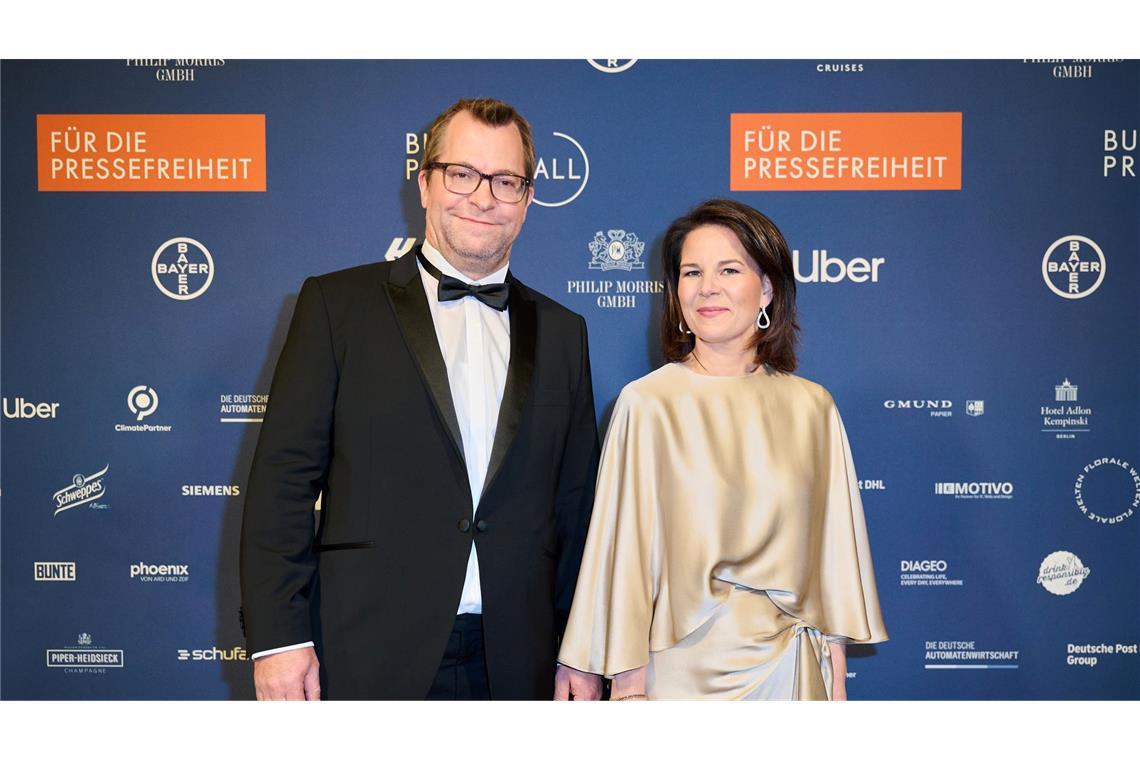 Baerbock und ihr Mann Daniel Holefleisch gaben im November die Trennung bekannt. (Archivbild)