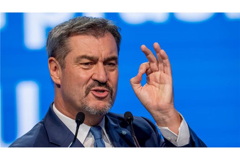 Bayerns Ministerpräsident Markus Söder kritisiert Bundeskanzler Olaf Scholz (SPD) und Finanzminister Christian Lindner (FDP) für zwei getrennt abgehaltene Wirtschaftsgipfel. (Archivfoto)