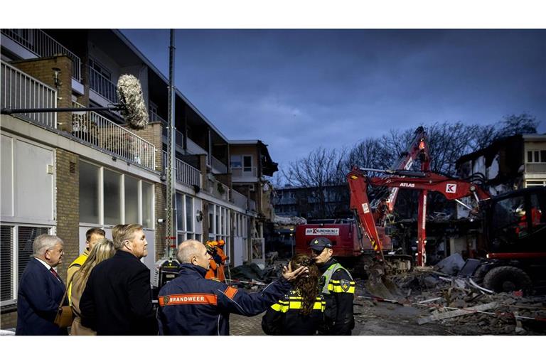 Bei der Explosion in einem Den Haager Wohnhaus sind mehrere Menschen ums  Leben gekommen.