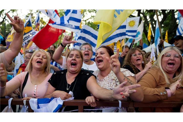 Bei der Stichwahl in Uruguay wird ein knappes Ergebnis erwartet. (Archivbild)