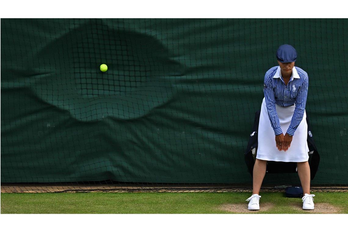 Bei Wimbledon wird es künftig keine Linienrichter mehr geben. (Symbolbild)