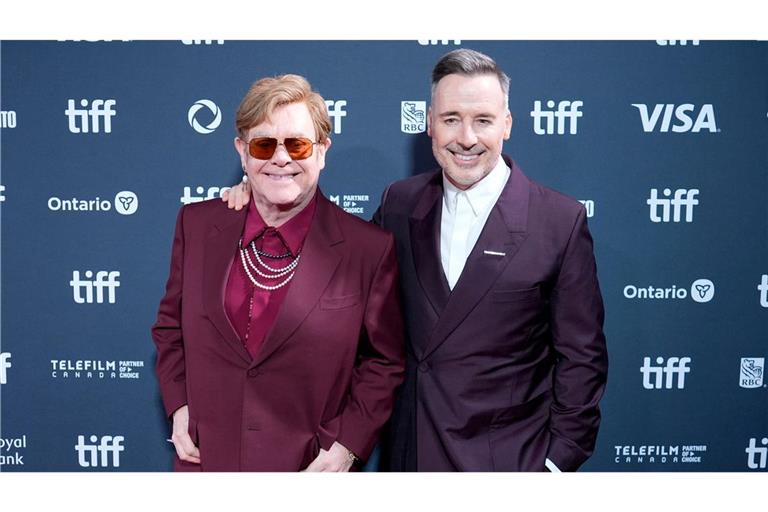 Beim Film "Elton John: Never Too Late" führte der Ehemann des Popstars, David Furnish, Regie.