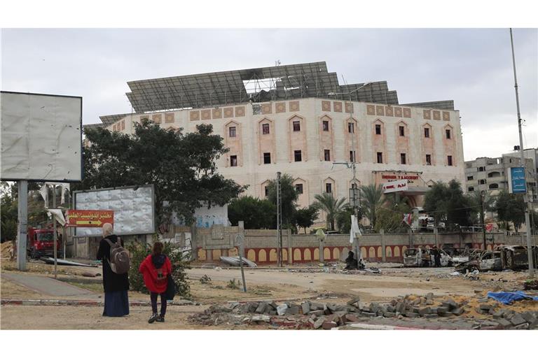 Beit Lahia: Das indonesische Krankenhaus im Gazastreifen. Die israelische Armee hat die Zwangsräumung des Krankenhauses angeordnet (Archivfoto).