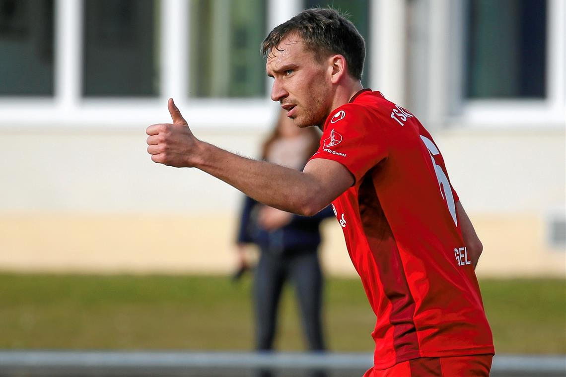 Bereit für einen Platz in der Startformation: TSG-Mittelfeldmann Julian Geldner, der zuletzt in Lörrach ein wenig verschnaufen durfte. Foto: A. Becher