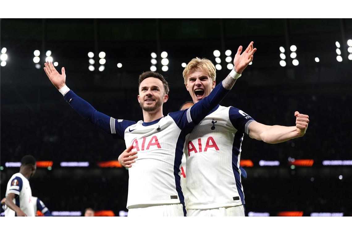 Frankfurt trifft im Viertelfinale auf Tottenham