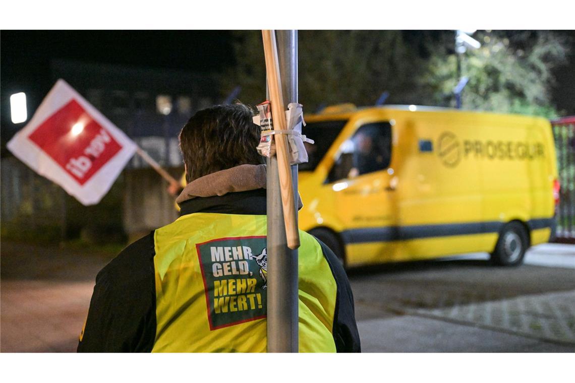 Beschäftigte, die im Geldtransport arbeiten, sind an diesem Donnerstag zum Streik aufgerufen.