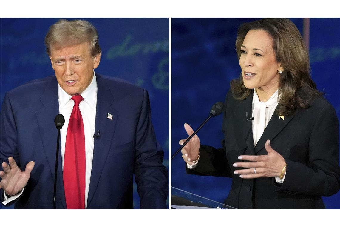 Besonders Donald Trump, aber auch Kamala Harris, sagten beim TV-Duell nicht immer die (ganze) Wahrheit.