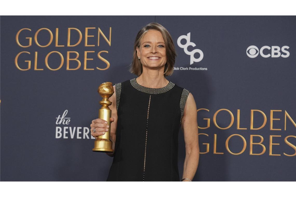 Beste Hauptdarstellerin einer Miniserie wurde Jodie Foster für die Krimiserie „True Detective“.