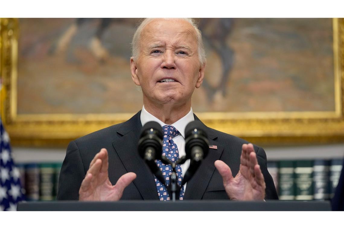 Biden verspricht Hilfe nach Sturm "Helene".