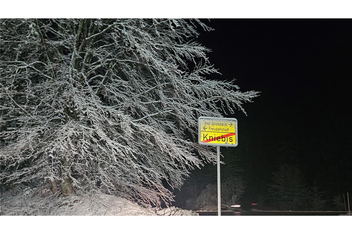 Schnee im Südwesten –  Warnung vor Glätte