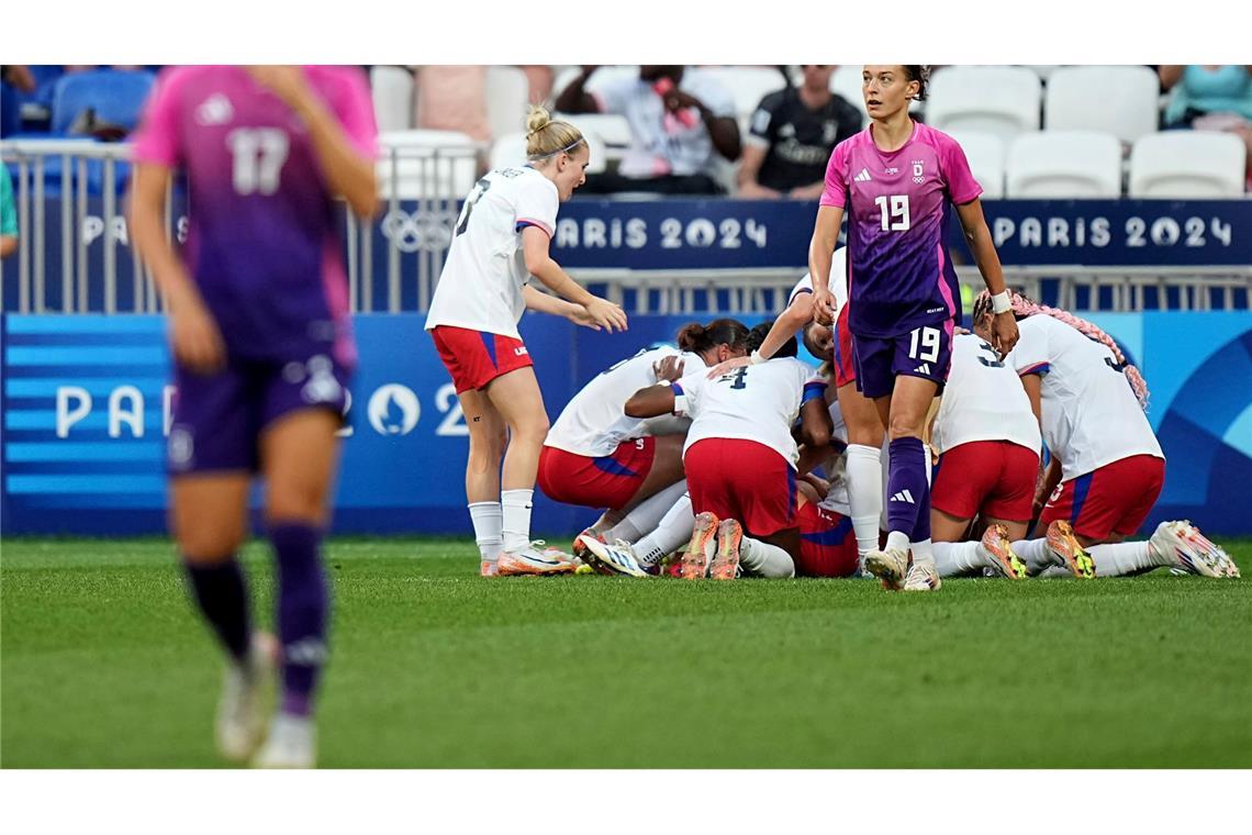 Bittere Niederlage gegen die USA: Felicitas Rauch und die DFB-Frauen