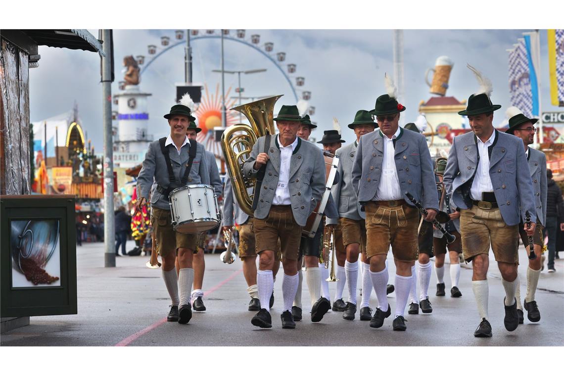 Blaskapelle in echter Tracht. (Archivbild)