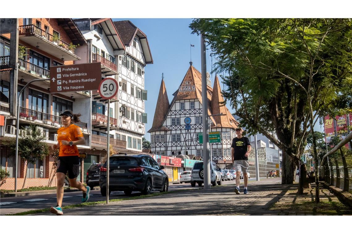 Blick auf die Altstadt von Blumenau.