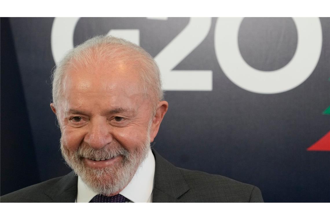 Brasiliens Präsident Lula will beim G20 nicht über Russlands Angriffskrieg sprechen.