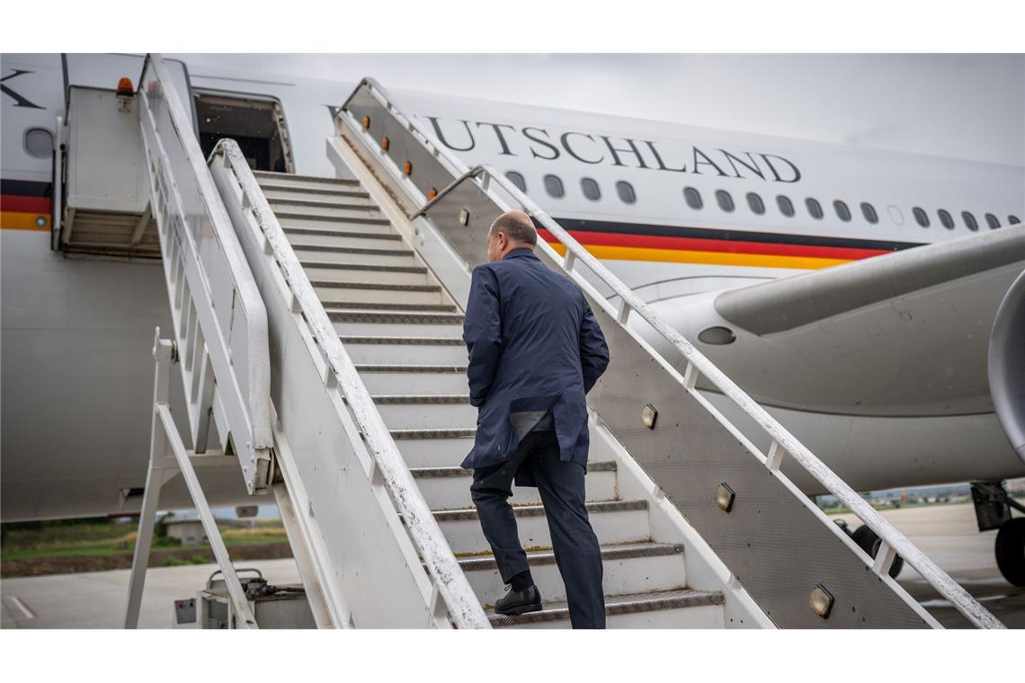 Bundeskanzler Olaf Scholz (SPD) reist zum G20. (Archivbild)