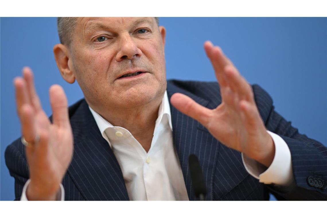 Bundeskanzler Olaf Scholz will die Kontrollen aufrecht erhalten. (Archivbild)