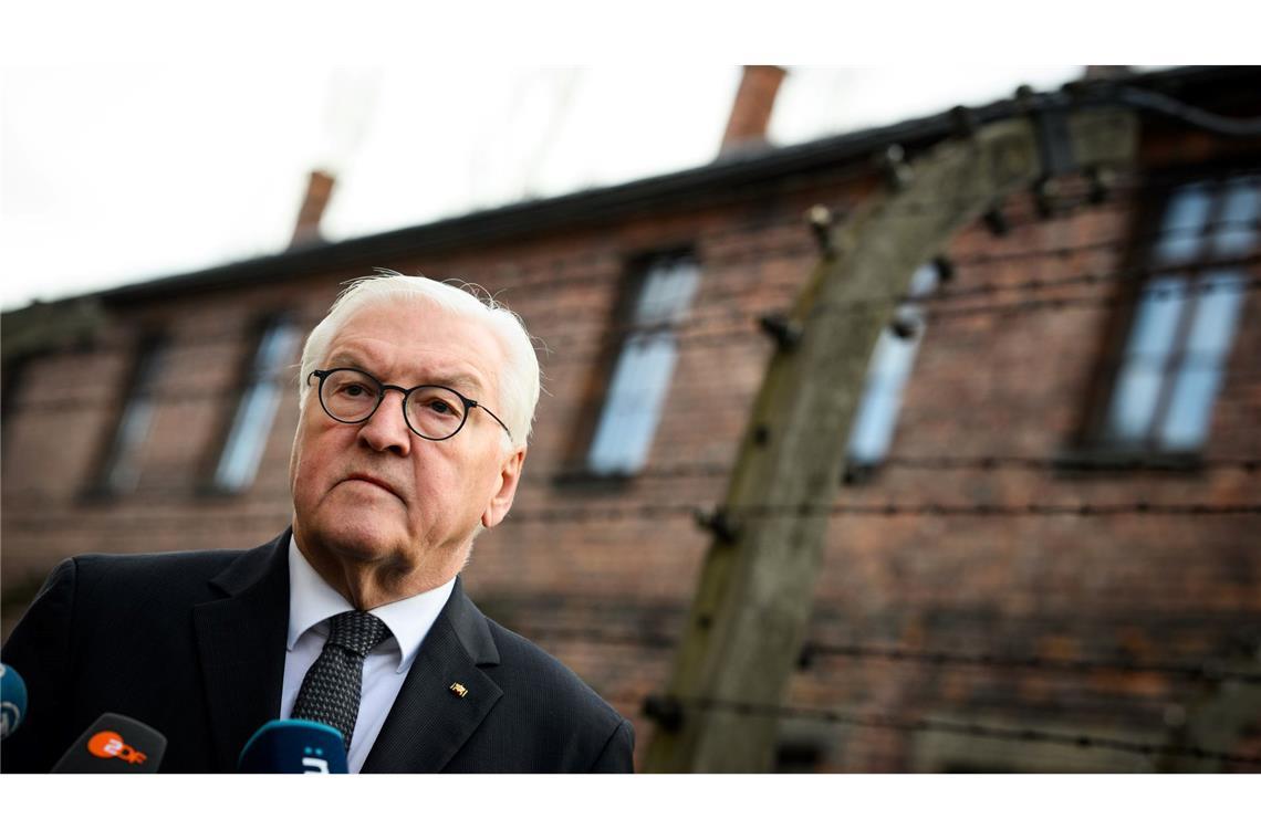 Bundespräsident Steinmeier leitete die bisher hochrangigste deutsche Delegation bei einer Gedenkfeier in Auschwitz.