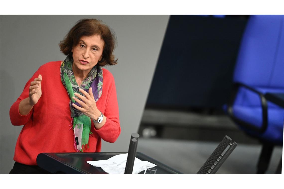 Canan Bayram (Bündnis 90/Grüne) hat sich im Bundestag stark engagiert beim Thema Cannabislegalisierung. (Archivfoto)