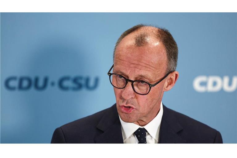 CDU-Chef Friedrich Merz will im Bundestag über eine schärfere Migrationspolitik abstimmen lassen.